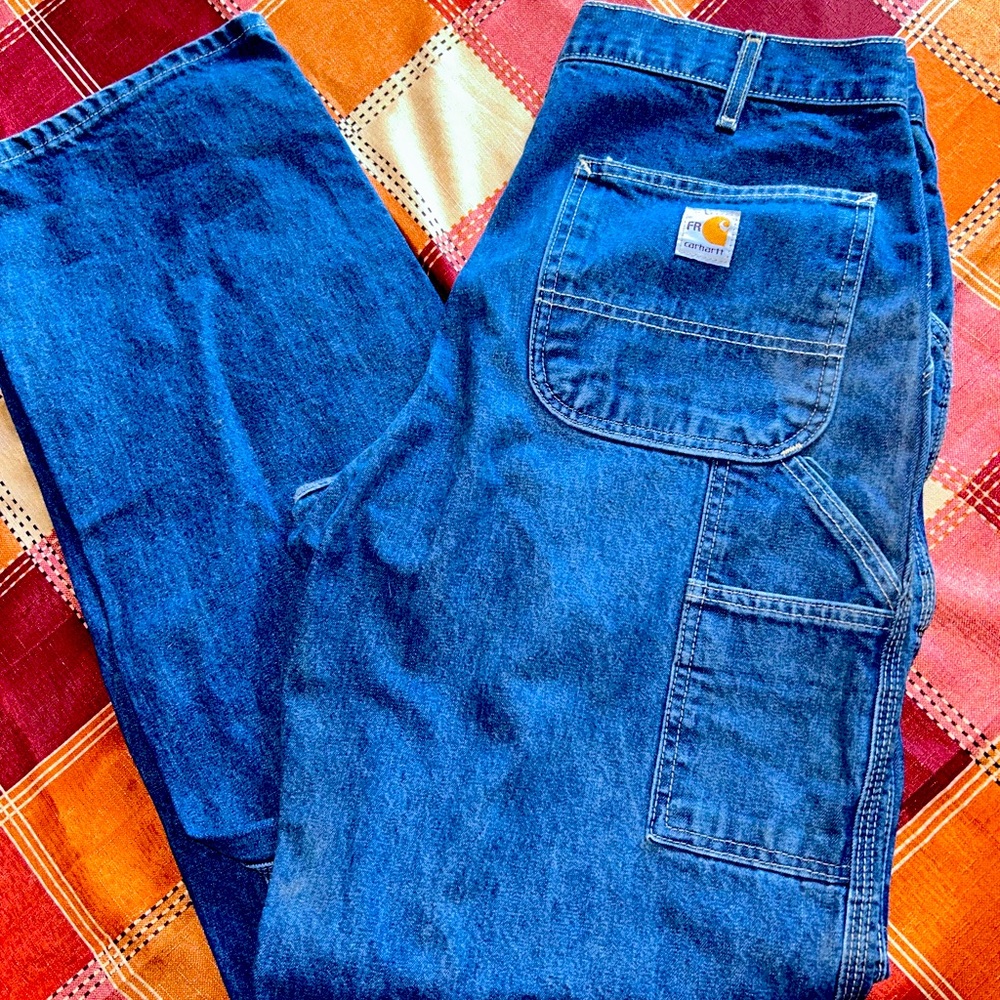 Men’s fire retardant carhartt worn once